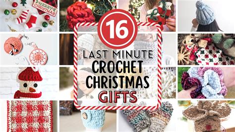 christmas crochet gifts for adults